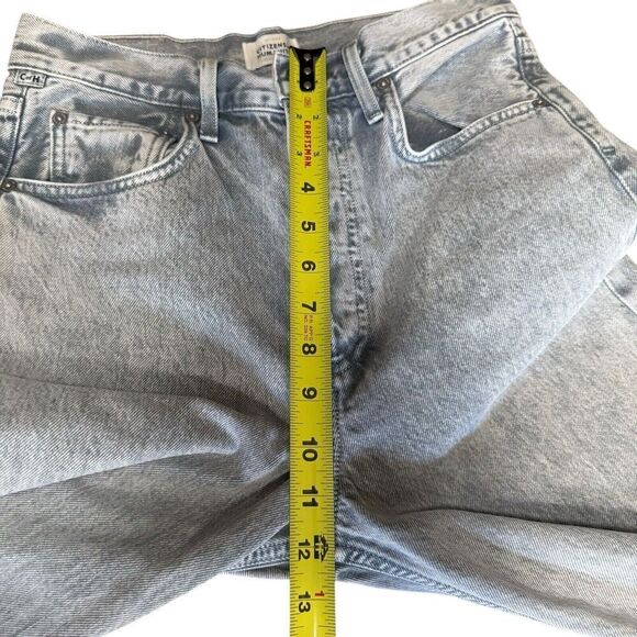 Citizens of Humanity Eva Jean High Waisted Baggy Jeans Blue 24 light Wash $228 - Picture 13 of 13
